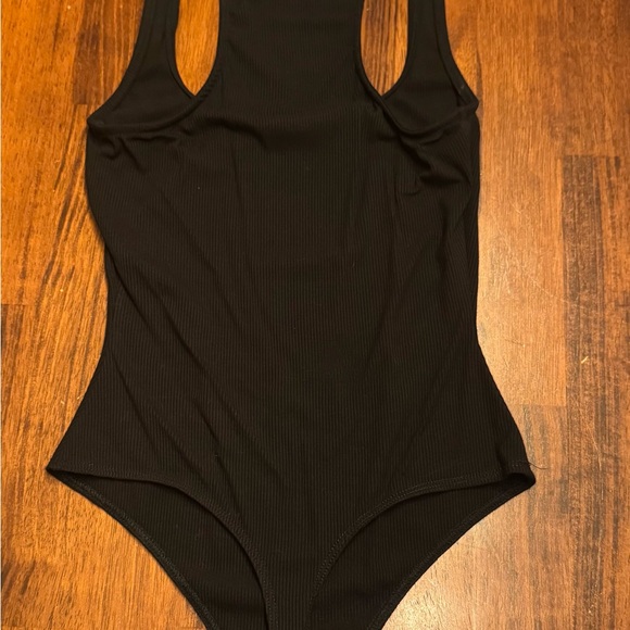 Naked Wardrobe Baby Snatched Racerback Ribbed Bodysuit - Picture 8 of 8